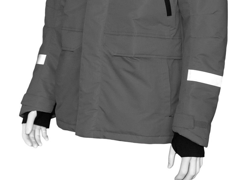 Куртка-парка Edinburgh Sizam зимова робоча сіра, арт. 30381 30384 фото