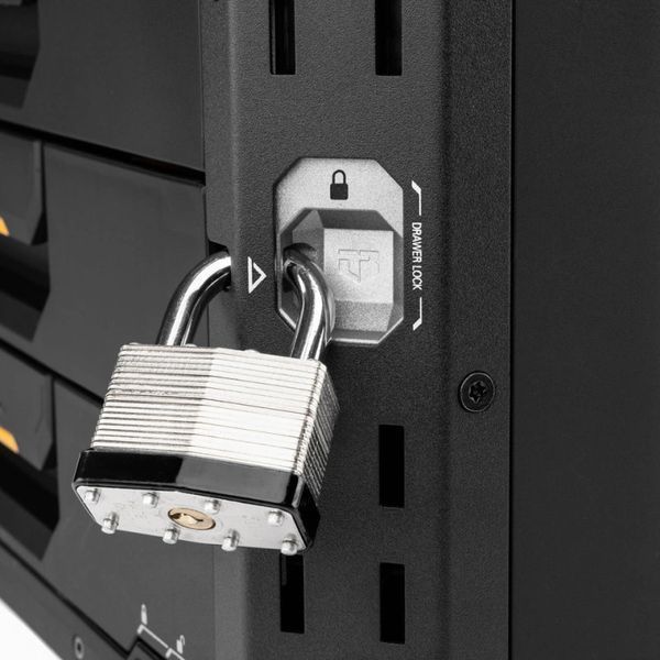 Ящик для інструментів TOUGHBUILT TB-B1-D-R92 StackTech на колесах з 1+1 висувними шухлядами TB-B1-D-R92 фото