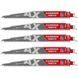Полотно для шабельних пил AX CARBIDE MILWAUKEE, 230х5мм, (5шт), (деревина з цвяхами) 48475526 фото 1