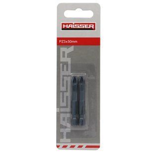 Биты магнитные PZ3x50mm 2шт в блистере HAISSER 118524 фото
