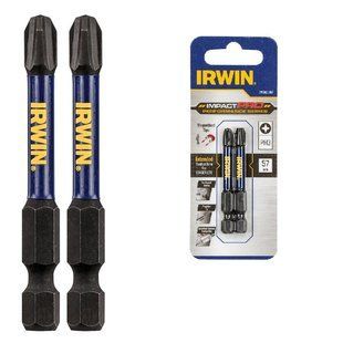 Бита IMPACT PRO 1/4"/57мм PH3 2шт, IRWIN IW6061307 фото