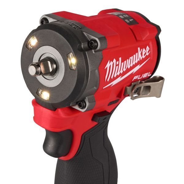 Гайковерт акумуляторний безщітковий 3/8'' MILWAUKEE, M12 FCIWF38G3-0, 745Нм, з кільцем (каркас, кліпса на ремінь, картонне пакув 4933493451 фото