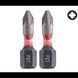 Біта SHOCKWAVE MILWAUKEE, PZ1, 25мм, (2шт) (заміна на 4932500355) 4932430860 фото 1