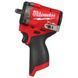 Гайковерт акумуляторний безщітковий 3/8'' MILWAUKEE, M12 FCIWF38G3-0, 745Нм, з кільцем (каркас, кліпса на ремінь, картонне пакув 4933493451 фото 1