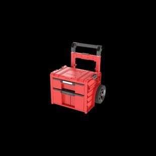Ящик для инструментов на колесах QBRICK SYSTEM PRO CART 2.0 PLUS DRAWER 2 Red UHD Custom SKRWQCP2PD2CZEPG001 фото