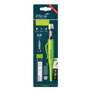 Олівець механічний PICA 7070 Fine Dry Long Life + стержні 0.9мм H,70705 70705 фото