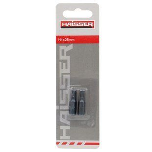 Біти магнітні HЕХ4 x25mm 2шт в блістері HAISSER 118506 фото