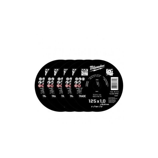 Диск отрезной по металлу MILWAUKEE Trade, SCS 41/230х1.9 PRO+, &Oslash;230мм 4932479579 фото