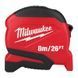 Рулетка Pro Compact MILWAUKEE (Gen 2), 8м/26фт, (25мм) 4932498781 фото 1