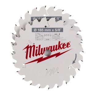 Набор дисков пильных MILWAUKEE, &Oslash;165х5/8˝х 24зуб. (2шт 4932471311) 4932479836 фото