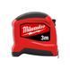Рулетка SLIMLINE MILWAUKEE (Gen 2), 3м, (16мм) 4932498782 фото 1