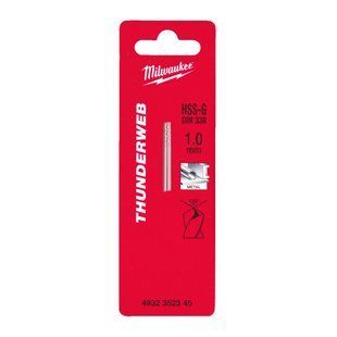 Сверло по металлу THUNDERWEB HSS-G MILWAUKEE, DIN338, &Oslash;1,0x34х12мм, (2шт) 4932352345 фото