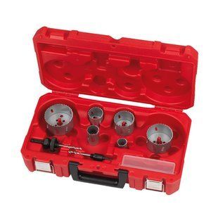 Набор коронок BiM Contractor MILWAUKEE Set 1 (&Oslash;25/32/40/54/68/76мм) (10шт) 4932464719 фото