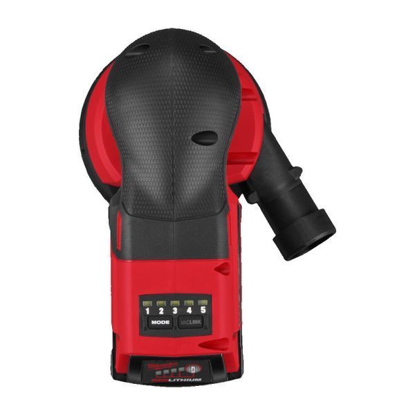 Шлифмашина эксцентриковая аккумуляторная бесщеточная MILWAUKEE, M18 FROS125-502X, &Oslash;125мм (ЗУ, 2х5Ач) 4933498254 фото