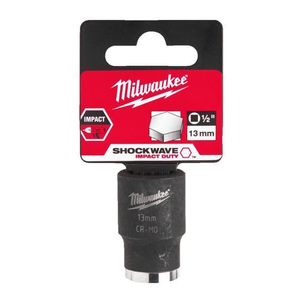 Головка ударная ShW 1/2'' MILWAUKEE, 13мм. (замена на 4932480307) 4932478038 фото