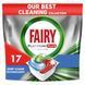 FAIRY Platinum Плюс Все в Одном Средство д/м посуда в кап д/авт посуда машин Свежий бриз травяной 17шт 8006540728772 фото 1