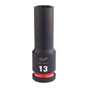 Головка ударная ShW 1/2'' SKT MILWAUKEE, удлиненная, 13мм 4932480331 фото