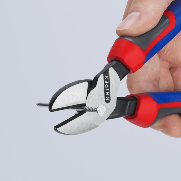 Кусачки&nbsp;боковые&nbsp;(бокорезы)&nbsp;особой&nbsp;мощности,&nbsp;&Oslash;4,2мм,&nbsp;200мм&nbsp;KNIPEX&nbsp;74&nbsp;02&nbsp;200,&nbsp;фосфатированные 74 02 200 фото