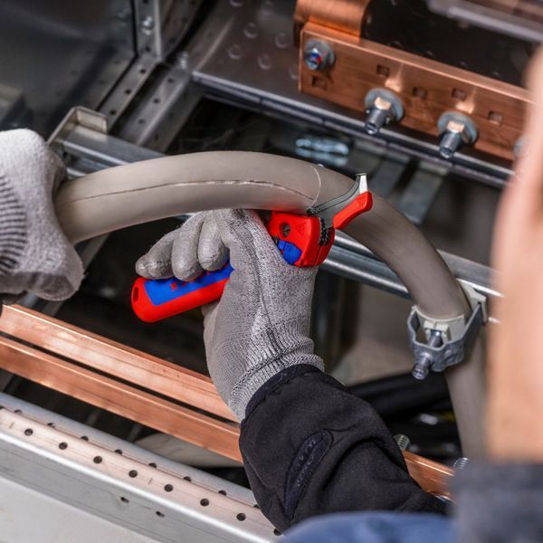 Ніж з п'яткою двофункційний KNIPEX 16 50 145 SB 16 50 145 SB фото