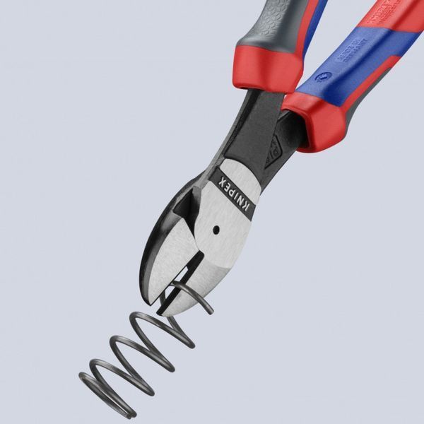 Кусачки&nbsp;боковые&nbsp;(бокорезы)&nbsp;особой&nbsp;мощности,&nbsp;&Oslash;4,2мм,&nbsp;200мм&nbsp;KNIPEX&nbsp;74&nbsp;02&nbsp;200,&nbsp;фосфатированные 74 02 200 фото