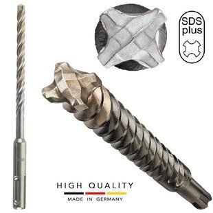 Бур SDS Plus 10.0х210 мм, QUAD SPEEDHAMMER, IRWIN IW2039417 фото
