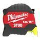 Рулетка STUD MILWAUKEE (Gen 3), 5м/16фт (33мм) 4932498764 фото 1