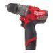 Дрель-шуруповёрт аккумуляторная бесщёточная ударная MILWAUKEE, M12 FPDX-0, 37Нм (каркас) 4933464135 фото 2