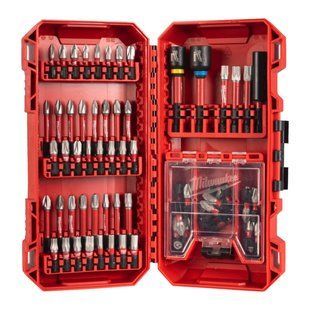 Набір біт SHOCKWAVE PACKOUT MILWAUKEE, (70шт) пластиковий кейс 4932492007 фото