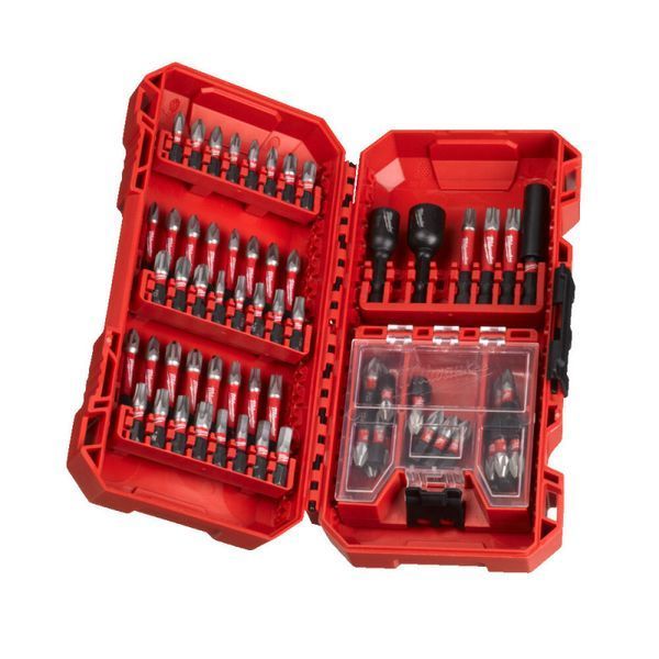 Набор бит SHOCKWAVE PACKOUT MILWAUKEE, (70шт) 4932492007 фото