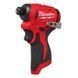 Шуруповерт ударный аккумуляторный бесщеточный 1/4'' HEX MILWAUKEE, M12 BLIDRC-0, 124Нм (каркас) 4933499689 фото 2