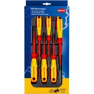 Набор отверток изолированных тонких VDE KNIPEX 00 20 12 V04, шлиц Phillips/Pozidriv 00 20 12 V04 фото