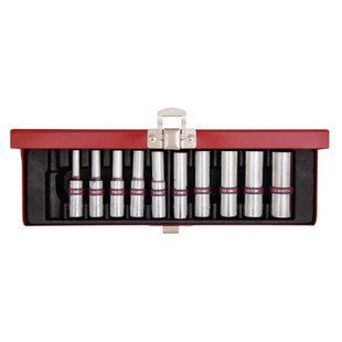 Набор головок 1/4" 10 ед. 6-ти гранные,длинные, дюймовые 2510SR фото