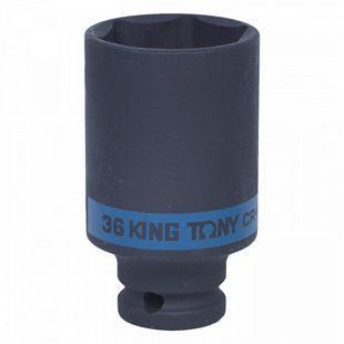 Головка ударная 1/2" KING TONY, 36мм (6 гранн.) удлиненная 443536M фото