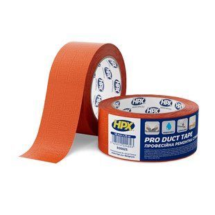 Лента HPX Duct Tape Pro 48мм x 25м оранжевая EO5025 фото
