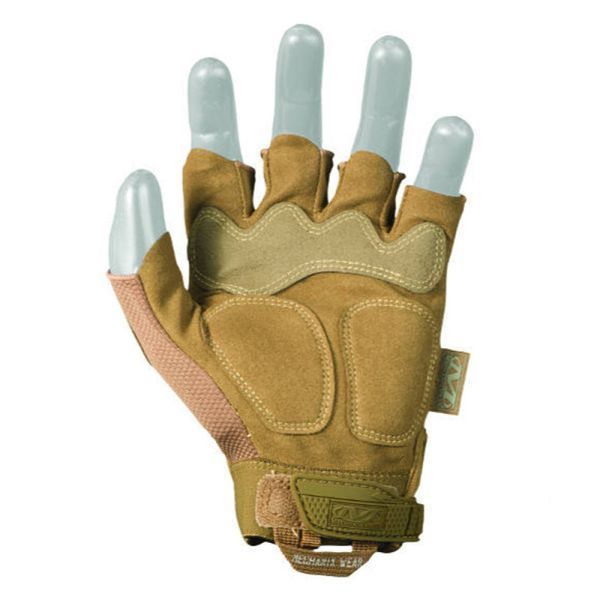 Рукавиці тактичні M-Pact Fingerless Coyote MD розмір (LG) MECHANIX MFL-72-010 фото