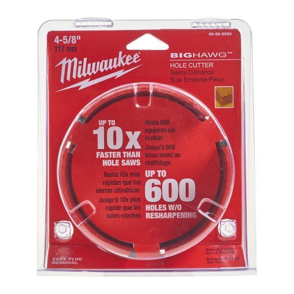 Коронка по дереву MILWAUKEE BIGHAW діаметр 117мм 49569050 фото