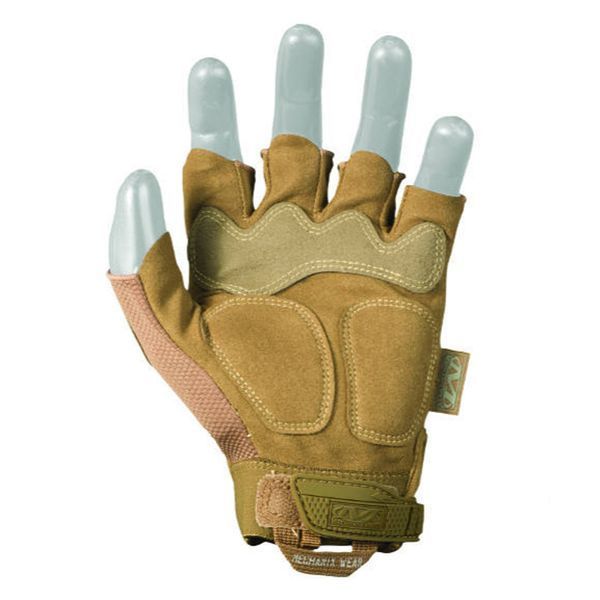 Рукавиці тактичні M-Pact Fingerless Coyote MD розмір (LG) MECHANIX MFL-72-010 фото