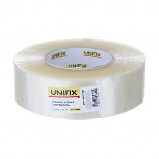 Скотч упаковочный SK50-54057052 750 50мкм 45 мм UNIFIX 080189 фото