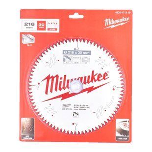 Диск пильный по алюминию Alu PFTE MILWAUKEE, &Oslash;216х30х2,4мм, 80 зуб. 4932471319 фото