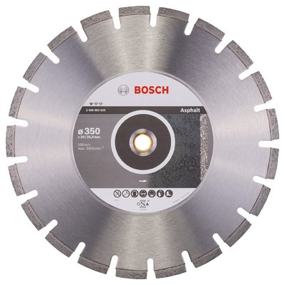 Алмазный диск Standart for Asphalt 350-20/25,4 2608602625 фото