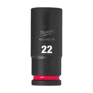 Головка ShW 1/2'' SKT MILWAUKEE подовжена, 22мм 4932480340 фото