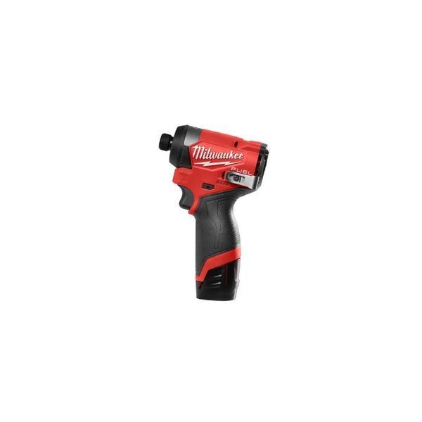 Шуруповерт ударный аккумуляторный бесщёточный 1/4'' HEX MILWAUKEE, M12 FID2-202Х, 170Нм 4933479877 фото