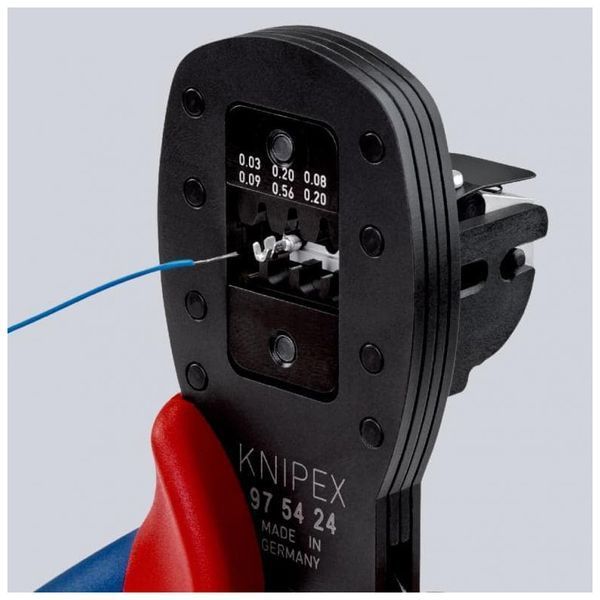 Обжимные клещи для миниатюрных штекеров KNIPEX 97 54 25 97 54 25 фото