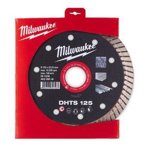 Диск алмазный MILWAUKEE DHTS 125, &Oslash;125мм, (керамогранит, плитка) 4932399146 фото