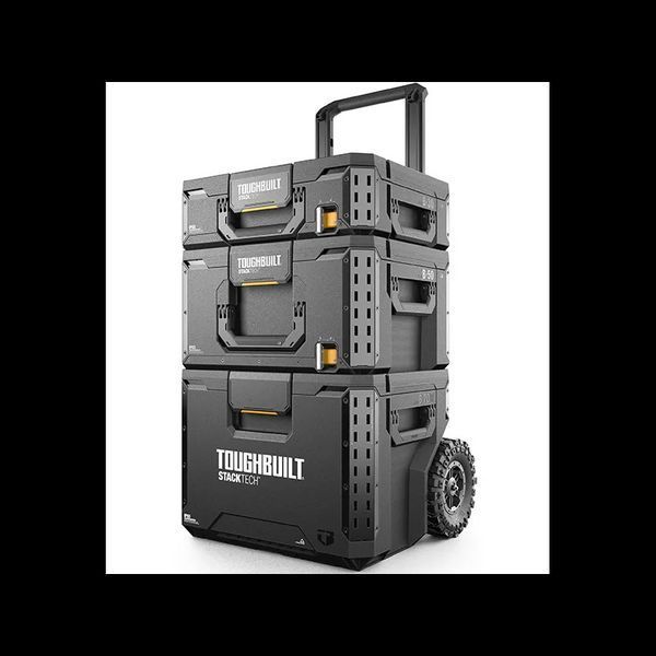 Набір ящиків для інструментів TOUGHBUILT TB-B1S3-B-70R StackTech (3шт) TB-B1S3-B-70R фото