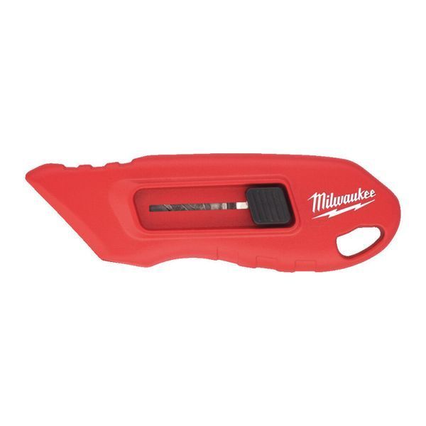 Нож выдвижной с трапециевидным лезвием COMPACT MILWAUKEE компактный 4932492379 фото