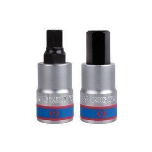 Біта в головці HEX H19 3/4"DR 80 мм 602519 фото