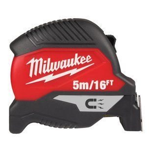 Рулетка магнитная MAGNETIC MILWAUKEE (Gen4), 5м/16фт (30мм) 4932498769 фото