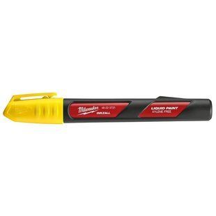 Маркер на основі рідкої фарби INKZALL MILWAUKEE, жовтий - LP (48223721) 48223721 фото