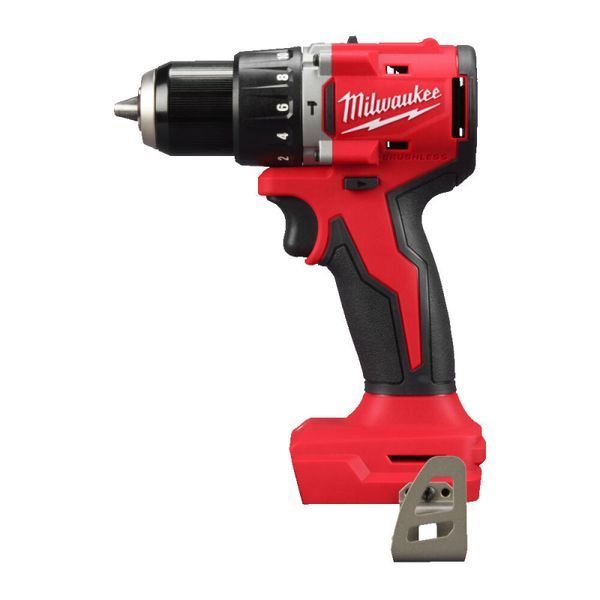 Дрель-шуруповёрт аккумуляторная бесщёточная ударная MILWAUKEE, M18 BLPDRC-402C,60,5Нм(ЗУ,2х4Ач,кейс) 4933492824 фото